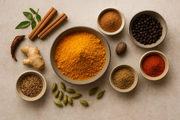 راز تندرستی با ادویه ها